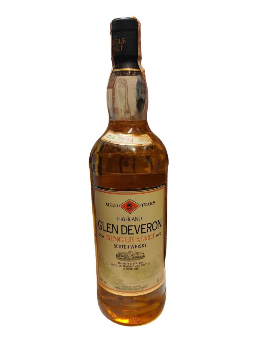 Glen Deveron Single Malt Whisky 5 Years Old 1994 1 Liter (Nice Level)