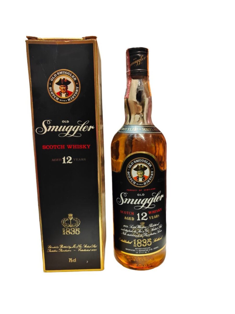 Old Smuggler Scotch Whisky 12 years Old 0.75l (Low Level)