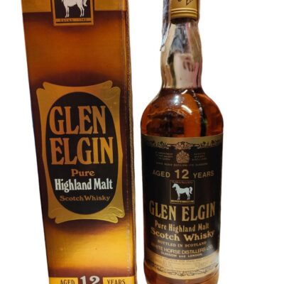 Glen Elgin Pure Scotch Whisky Aged 12 Years 0.75L Vintage (Nice Level)