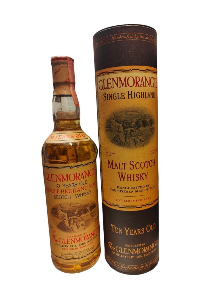 Glenmorangie Single Malt Scotch Whisky 10 Years Old Vintage (With Box)