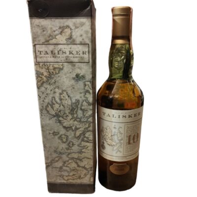 Talisker 10 Years Old Imported By United Distillers Italia