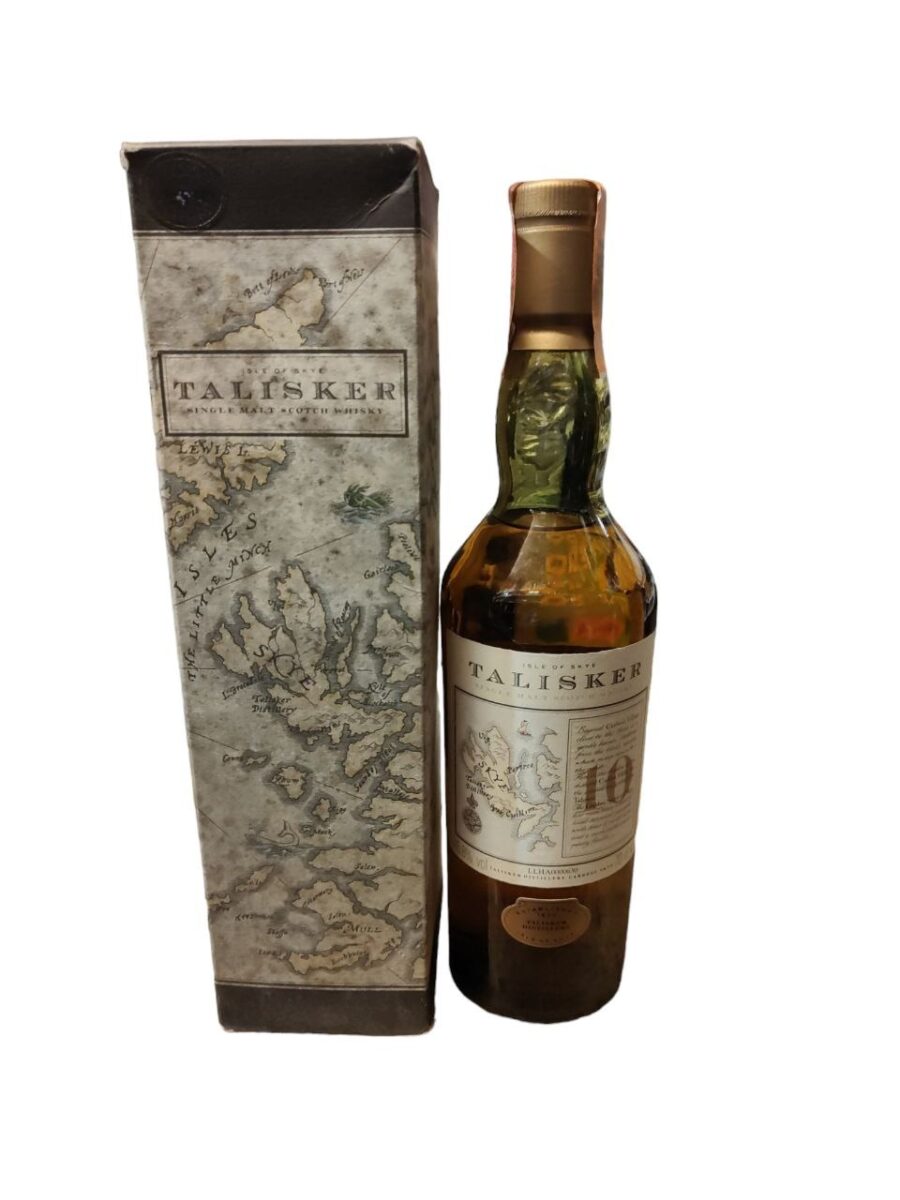 Talisker 10 Years Old Imported By United Distillers Italia