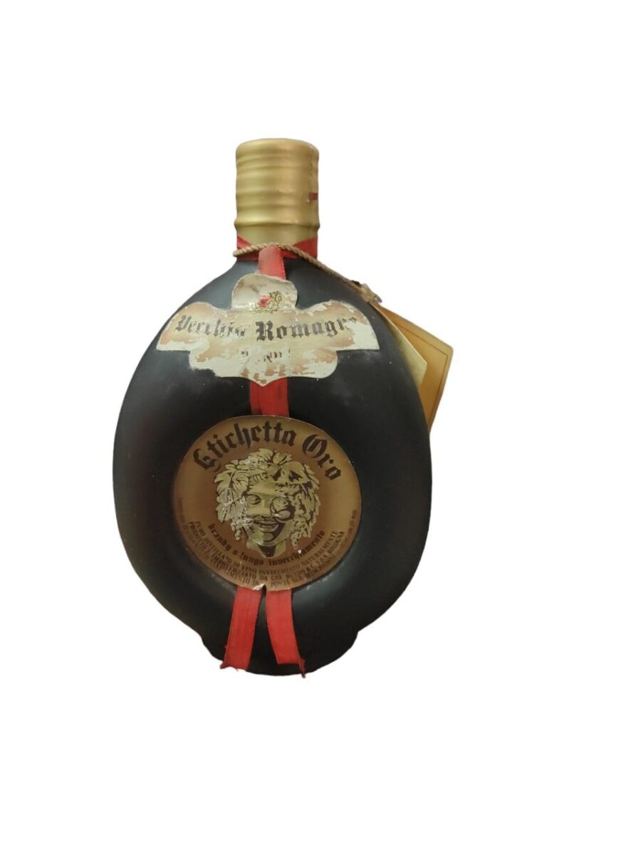 Brandy Vecchia Romagna 7 anni Etichetta Oro 1979 (Ruined Label)