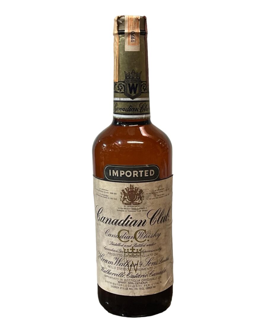 Canadian Club 6 Years Old 1970 Import by Spirit SPA