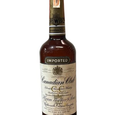 Canadian Club 6 Years Old 1966 Import by Spirit SPA