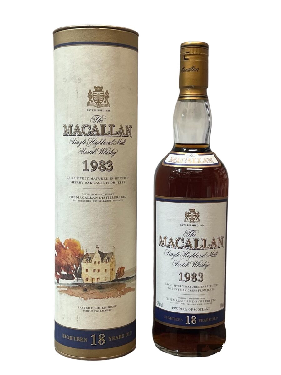 Macallan 18 Years OId Distilled in 1983 0.7L