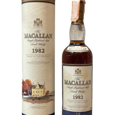 Macallan 18 Years OId Distilled in 1982 0.7L