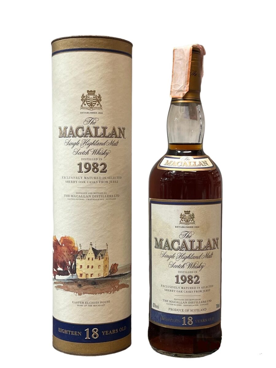 Macallan 18 Years OId Distilled in 1982 0.7L