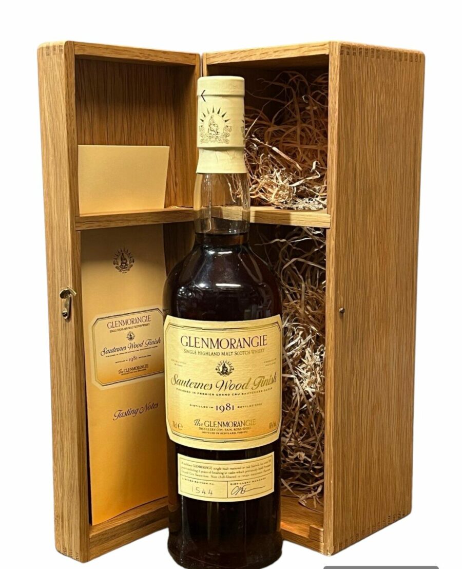 Glenmorangie Sauternes Wood Finish 1981 0.7L With Box (N° 1544)