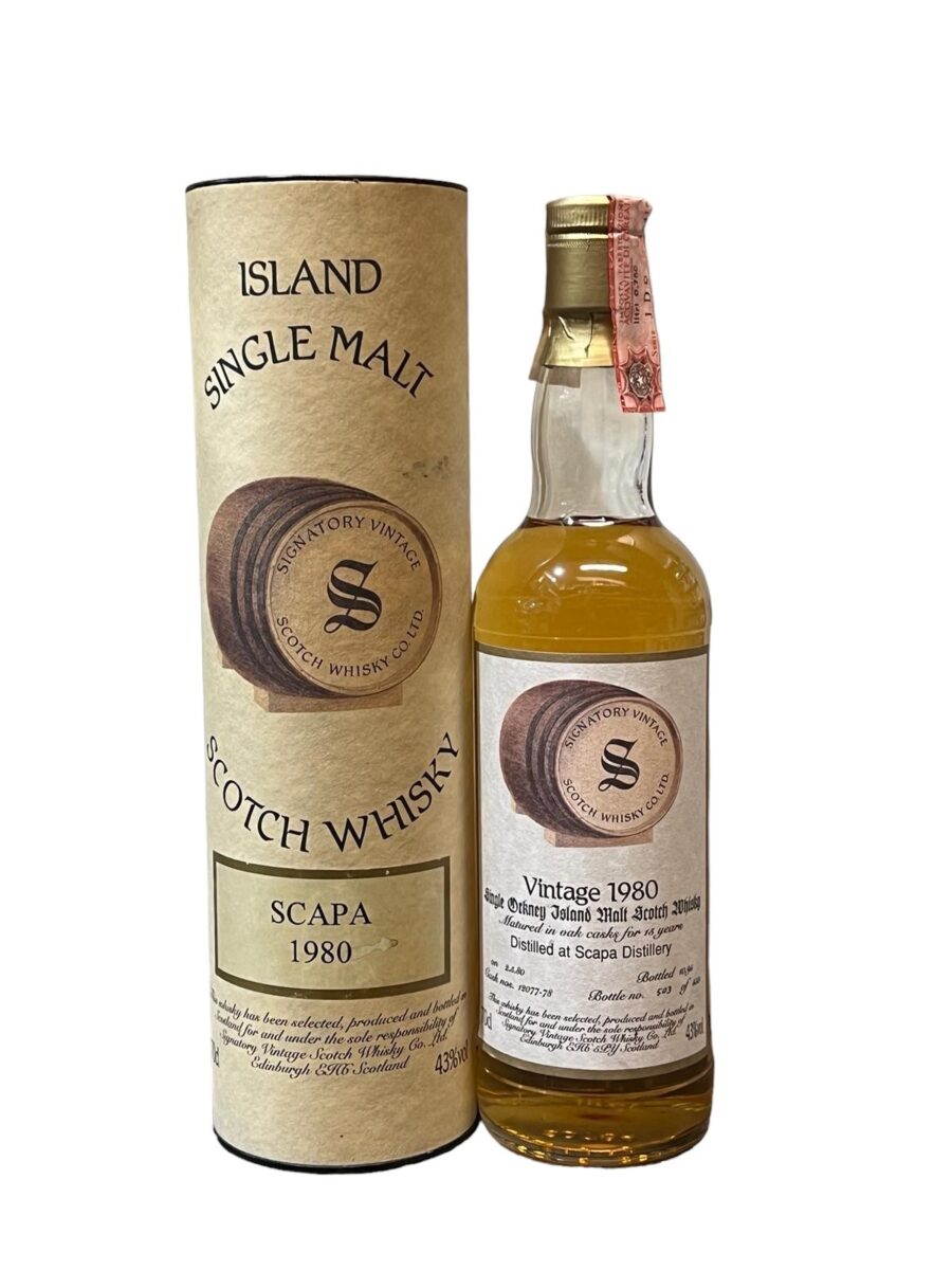 Signatory Vintage Scapa 1980 Whisky 0.7L
