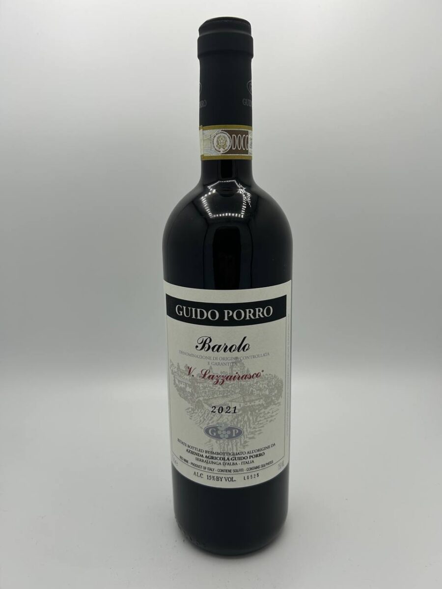 Barolo Lazzairasco 2021 Guido Porro