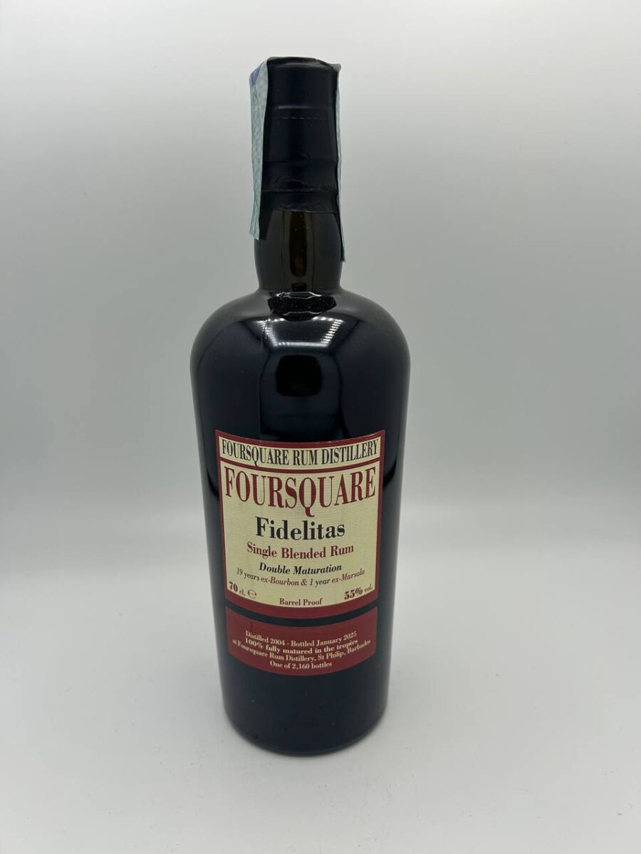 Foursquare Fidelitas Single blended Rum Bottled 2025