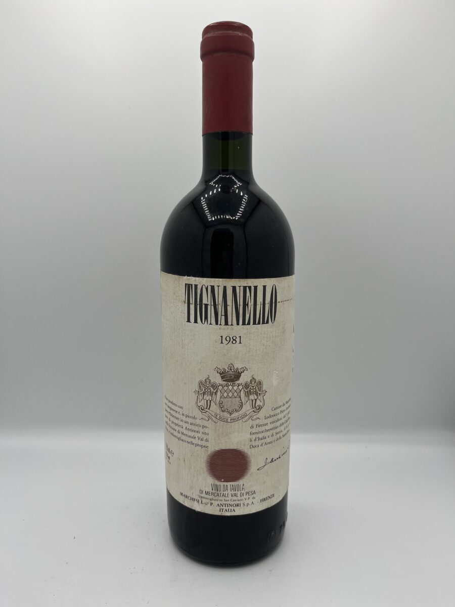 Tignanello 1981 Antinori