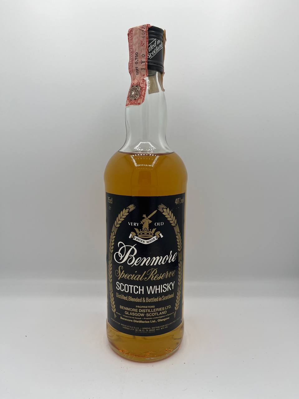 Benmore Special Reserve Scotch Whisky Benmore Special Reserve Scotch Whisky