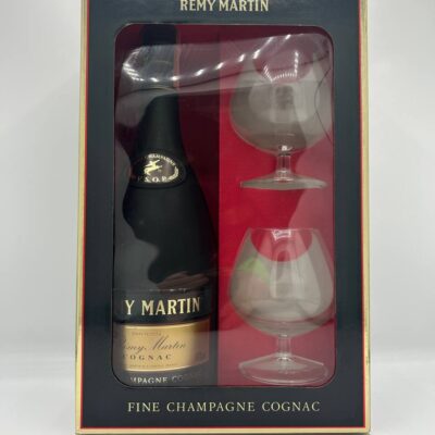 Remy Martin Cognac con 2 bicchieri