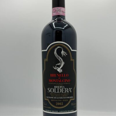 Brunello di Montalcino Case Basse Riserva Soldera 2003